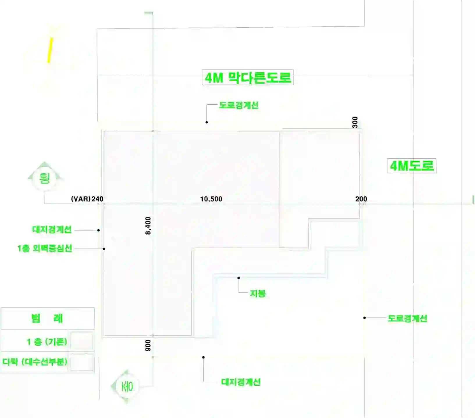 묵동 238-67 배치도 이미지